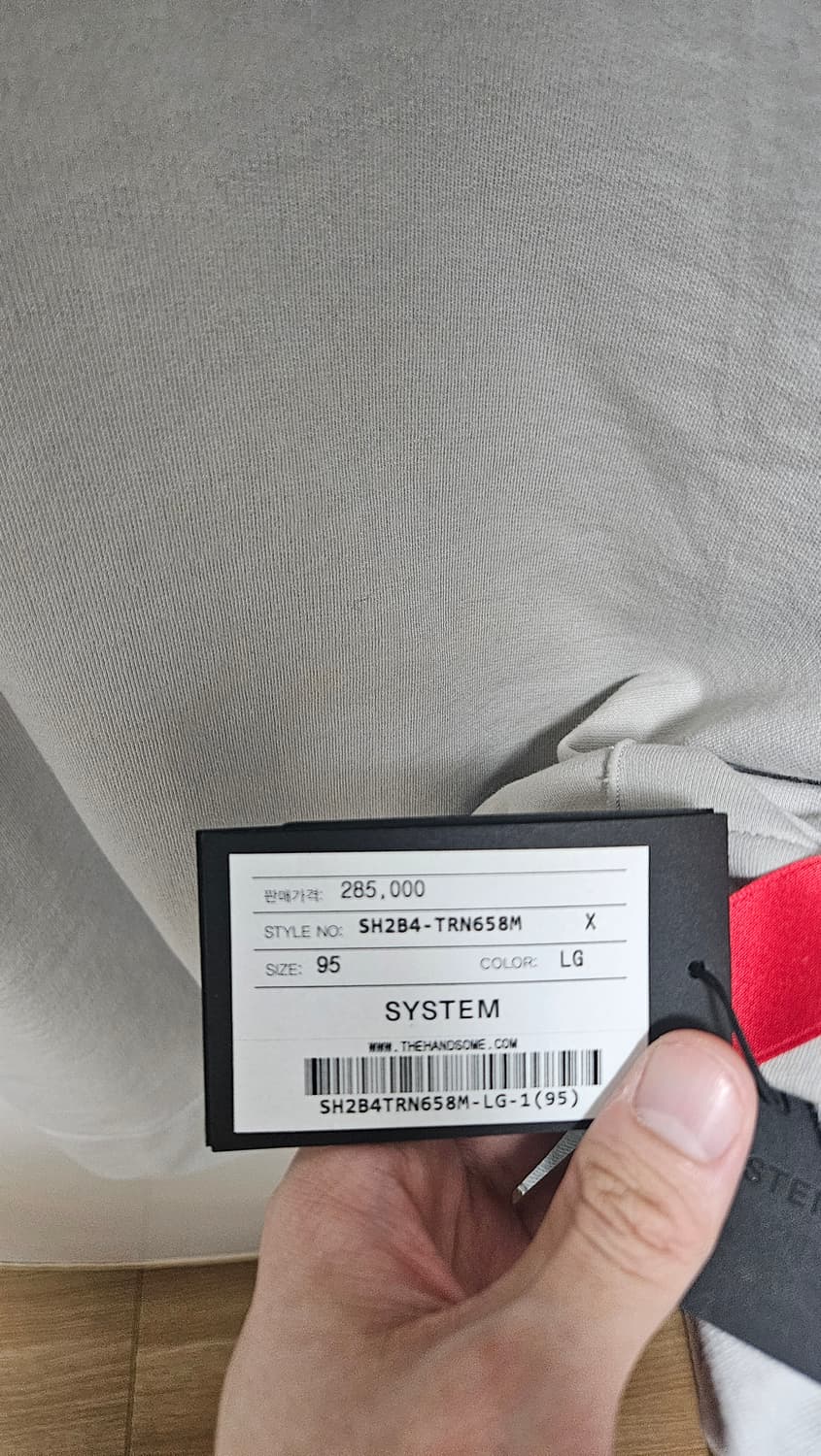 시스템옴므 반팔 상품이미지3