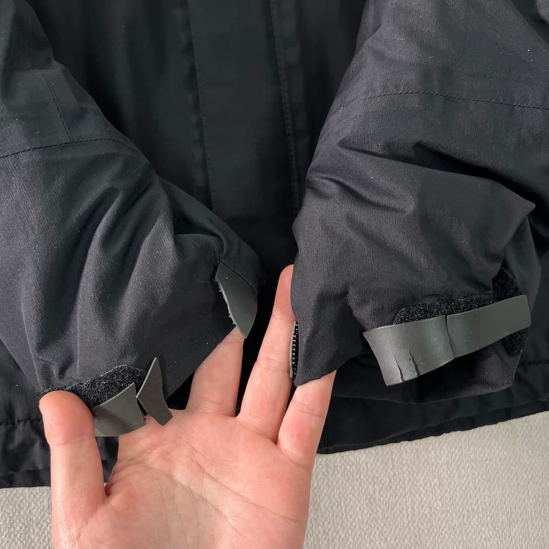 100 노스페이스 하이벤트 알파 나일론 푸퍼 패딩 자켓 상품이미지7