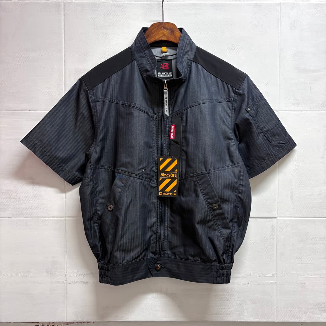 BURTLE 에어워크 반팔 워크 자켓 새상품 JPN 상품이미지1