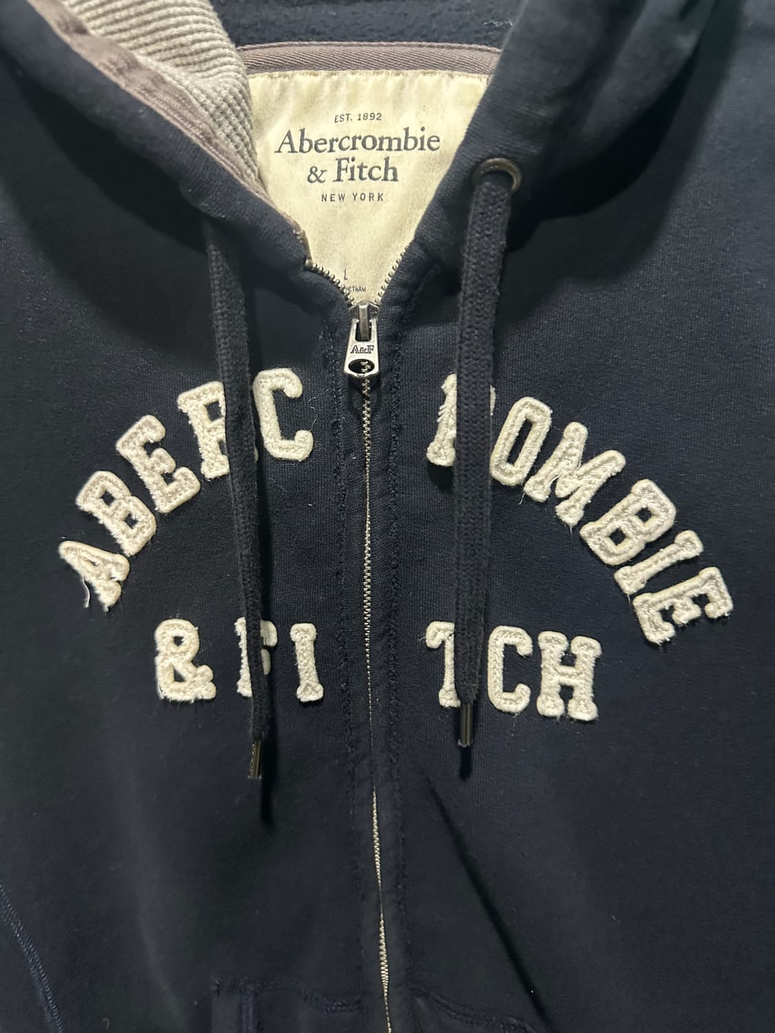 아베크롬비 후드집업 L 상품이미지2