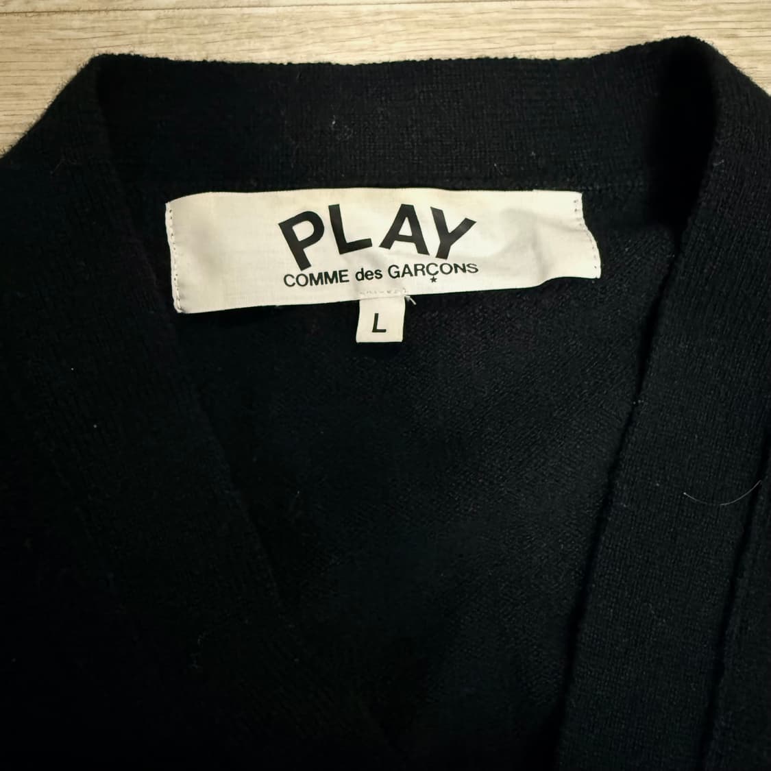 꼼데가르송 가디건 L 상품이미지2