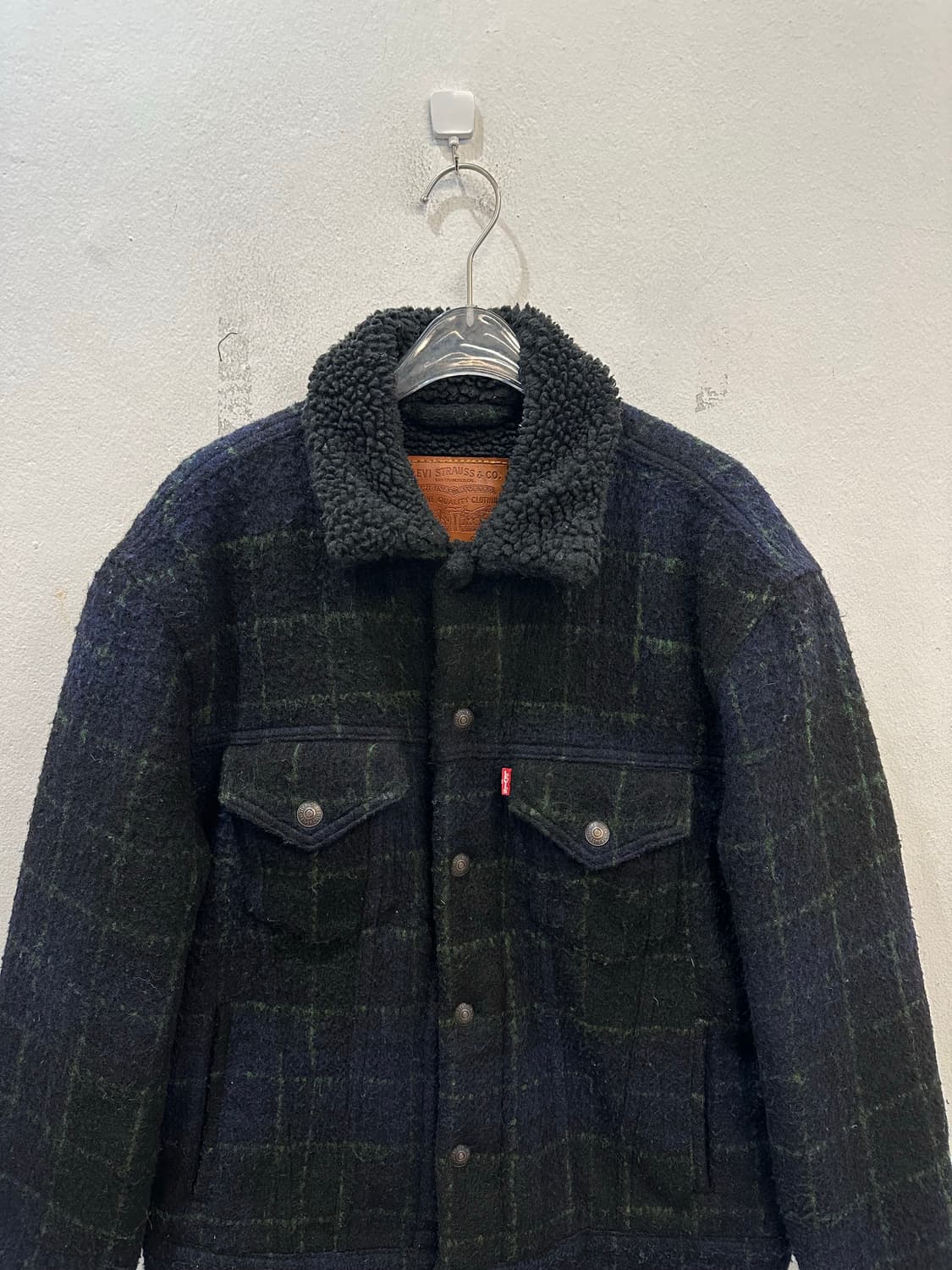 Levi’s heavy weight wool trucker 상품이미지2