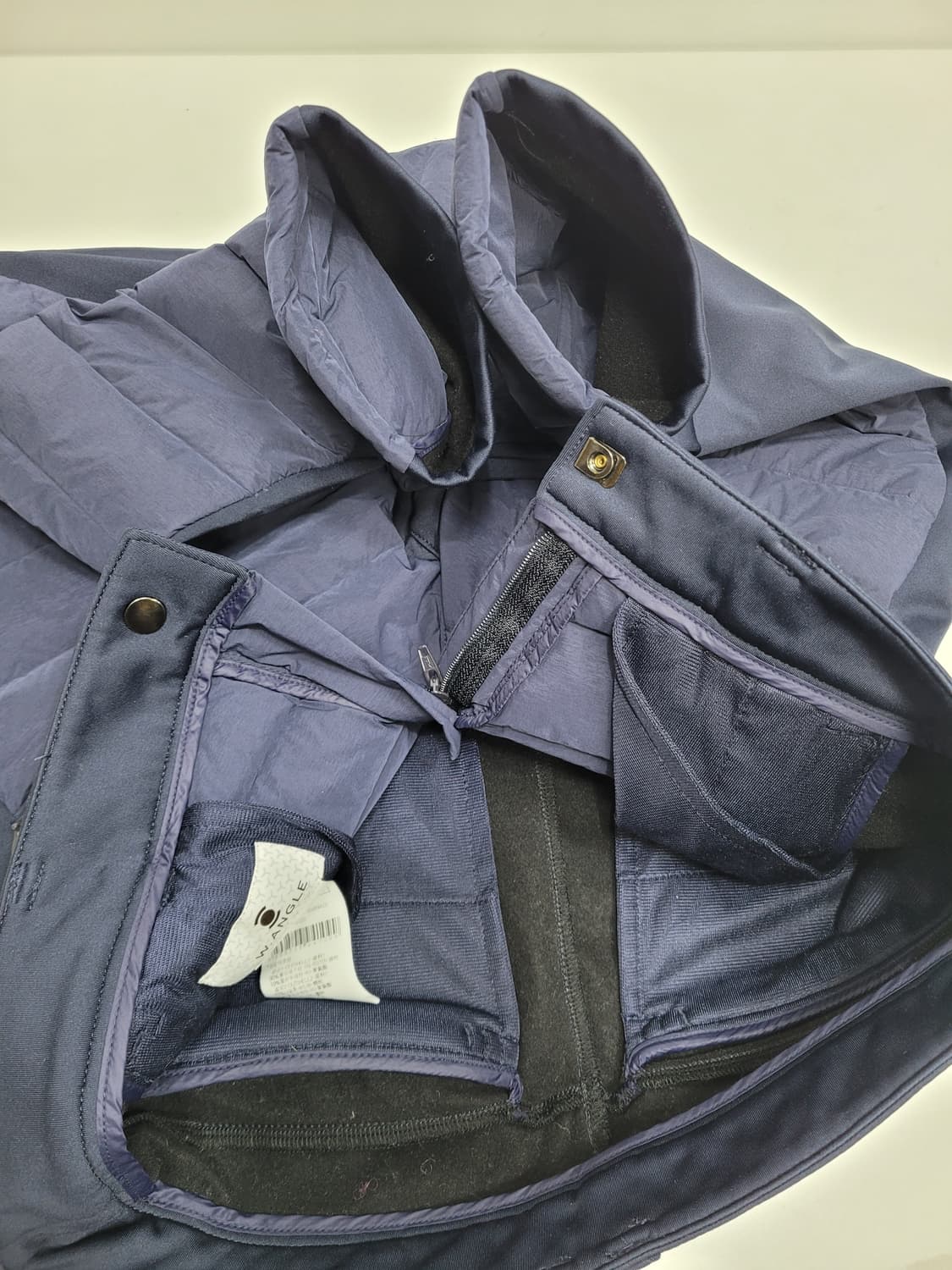 W.ANGLE 와이드앵글 구스 다운 팬츠 / 여 64 네이비
 상품이미지6