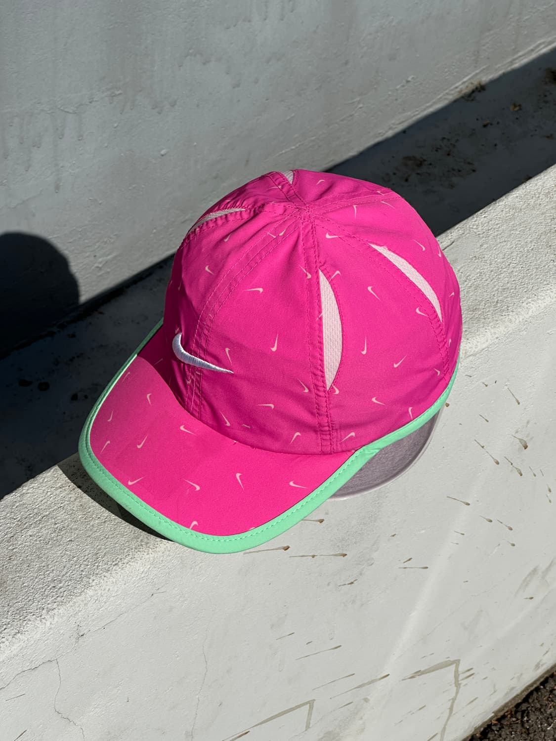 [4-6] 나이키 키즈 드라이핏 핑크 러닝 모자 상품이미지2