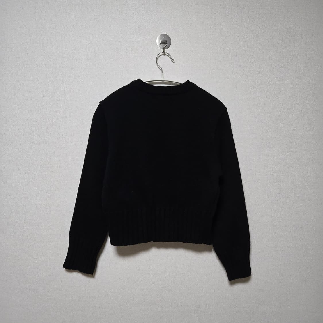 시눈 블랙 풀오버 니트 / 여성니트 상품이미지8