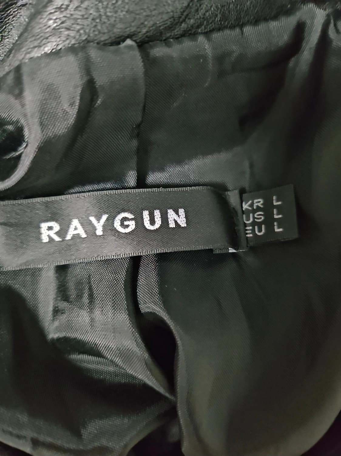 RAYGUN 레더자켓 L사이즈 상품이미지3