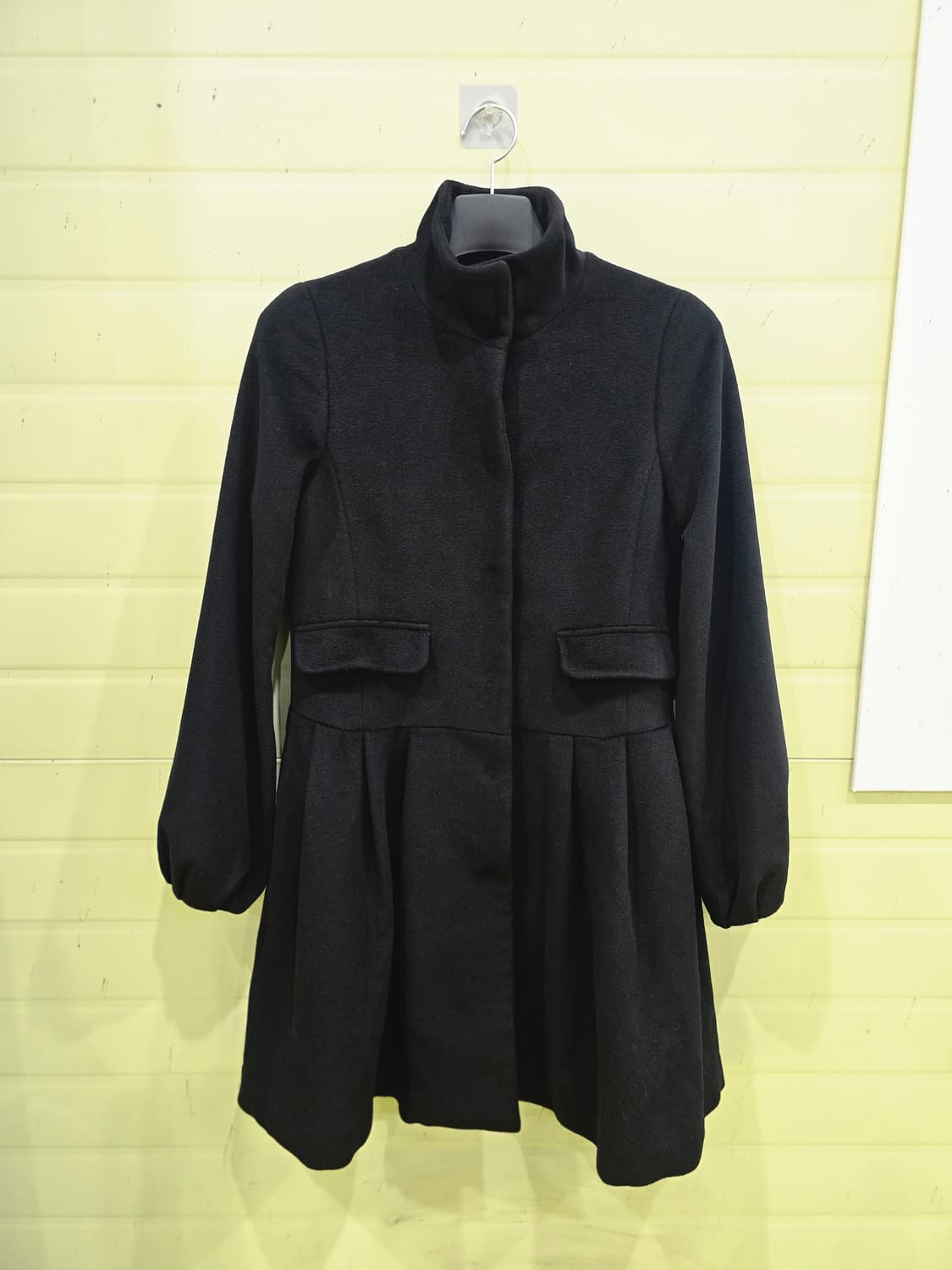 Theory 블랙 플레어핏 여성 코트 상품이미지1