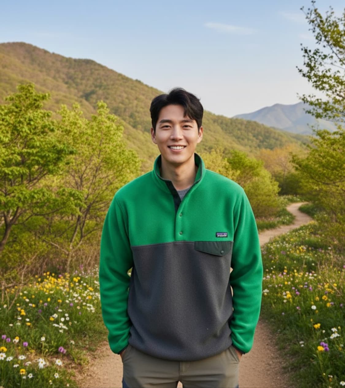 파타고니아 헤비웨이트 신칠라 스냅티 풀오버 텀블그린 M  
 상품이미지1