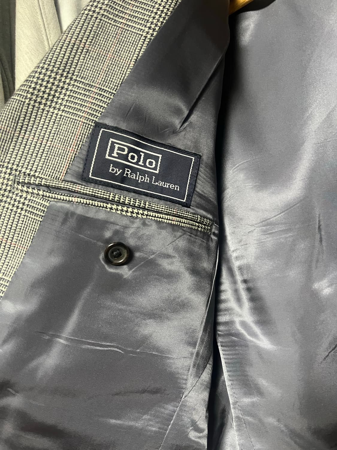 폴로 랄프로렌 글렌체크 블레이저 판매 상품이미지3