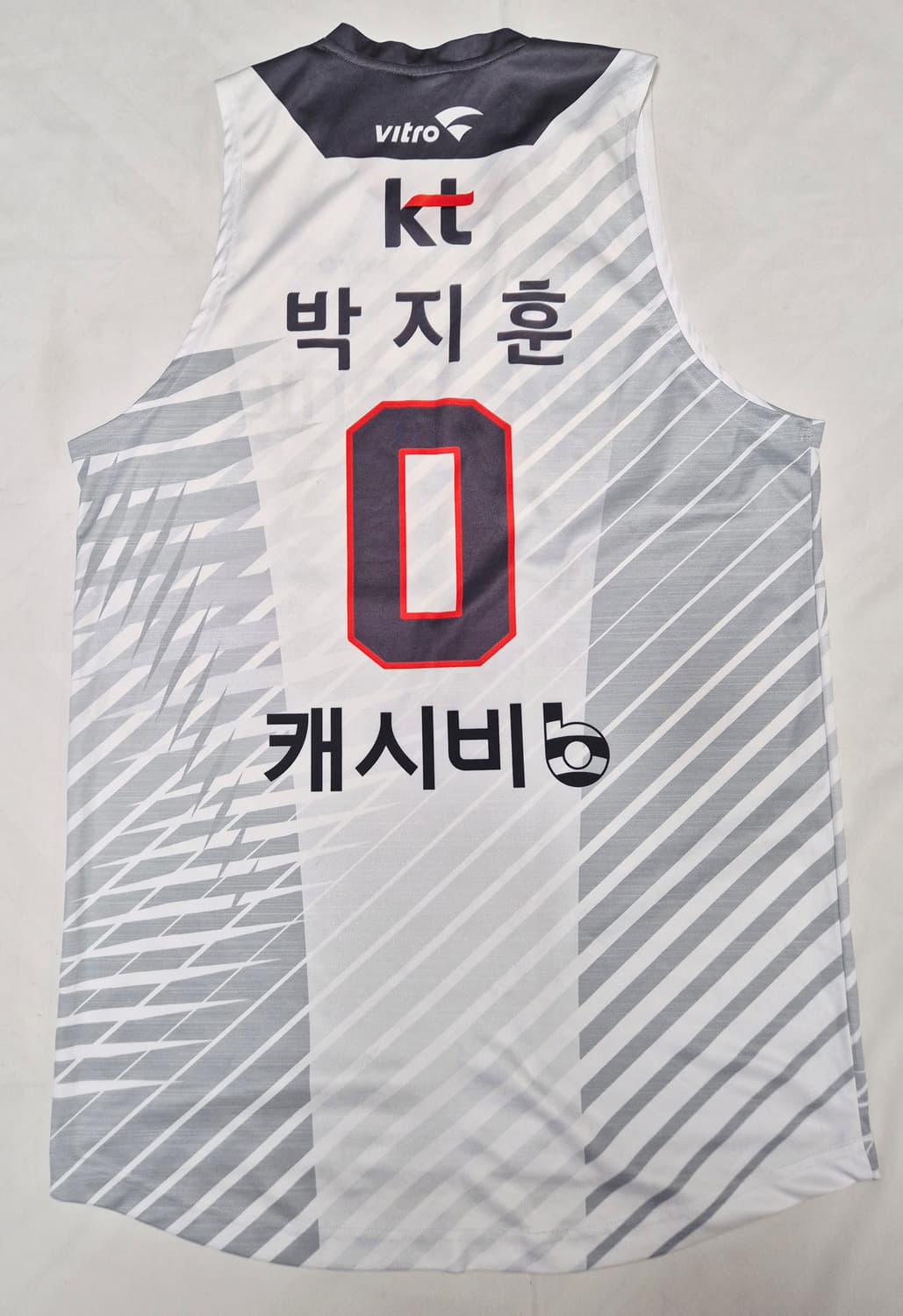 부산 KT 원정 박지훈 실착 유니폼 팝니다  상품이미지2