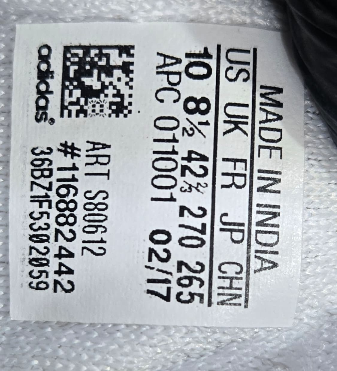 아디다스 270mm-  플래시백 화이트 운동화 스니커즈  상품이미지7