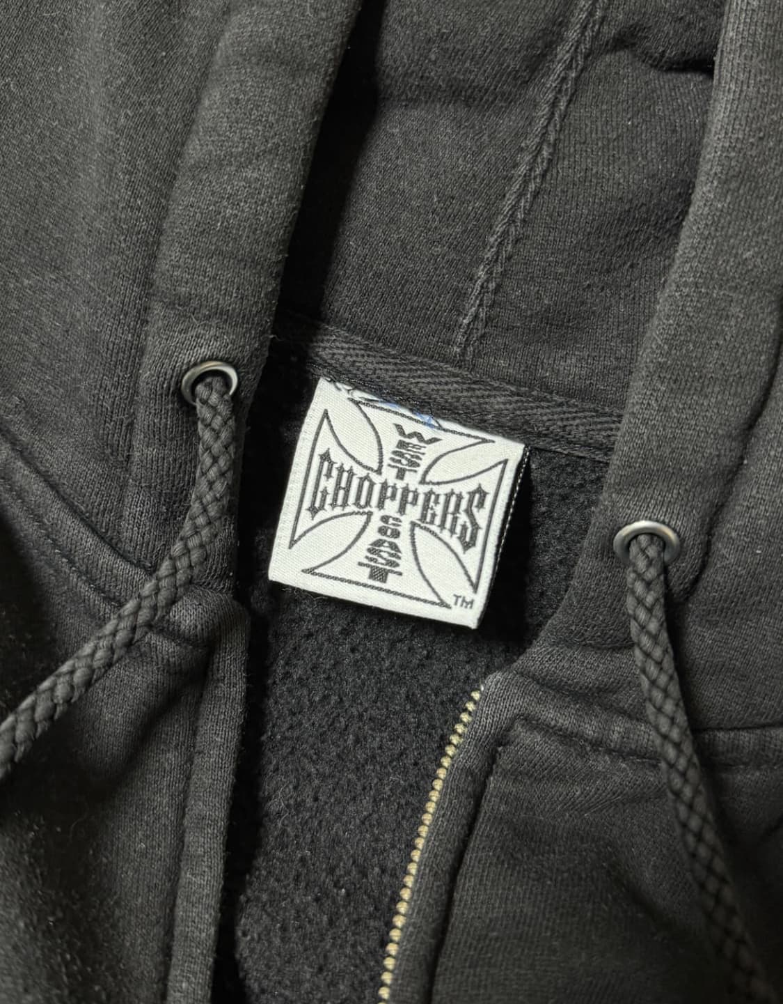 [WCC] West Coast Choppers 아이언 크로스 ZIP 후디 상품이미지3