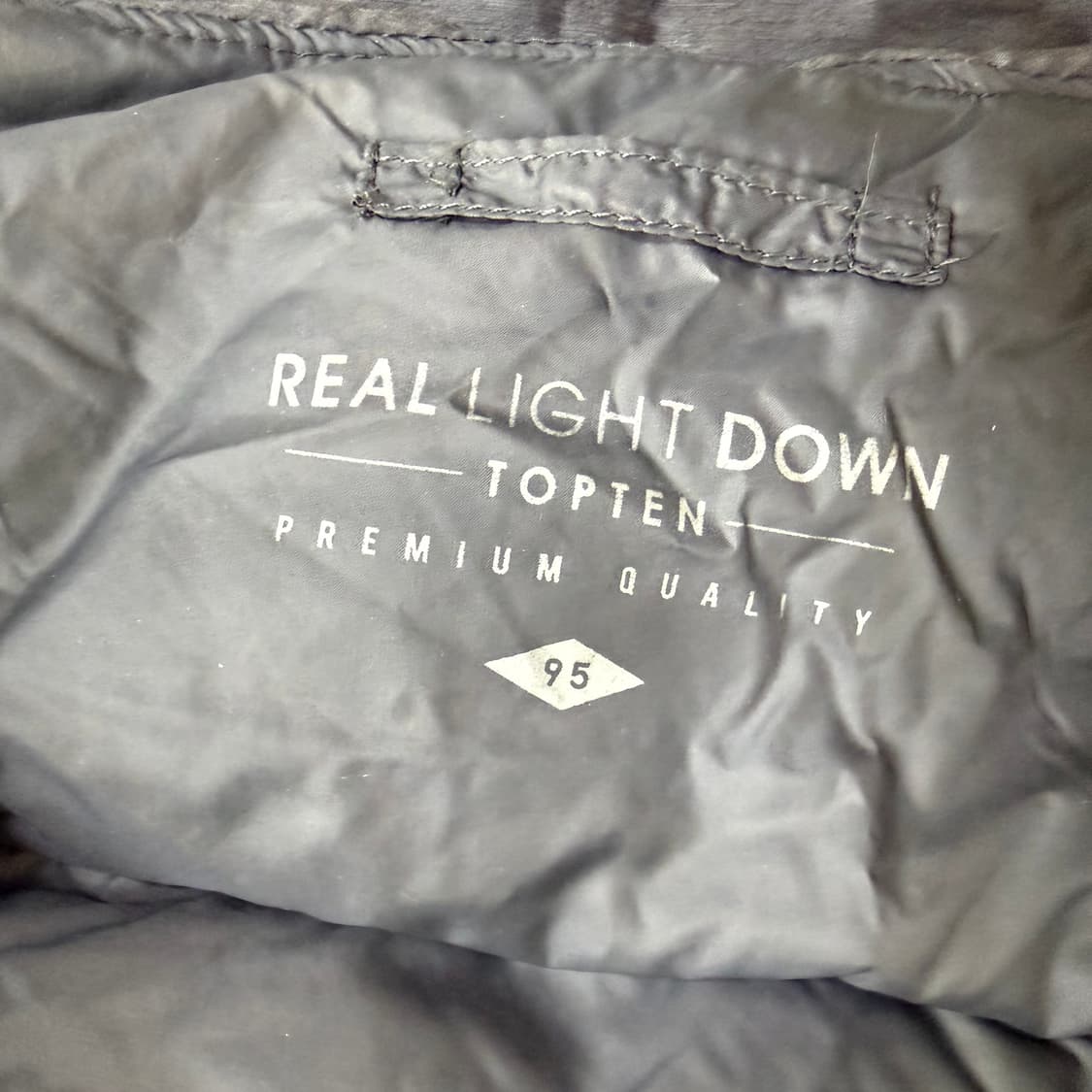 95 탑텐 덕다운 경량패딩 조끼0327T 상품이미지3