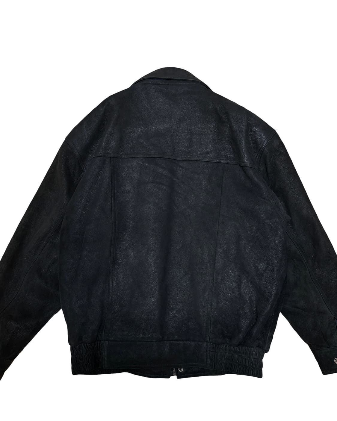 빈티지 양가죽 봄버 무스탕 블루종 자켓 상품이미지4