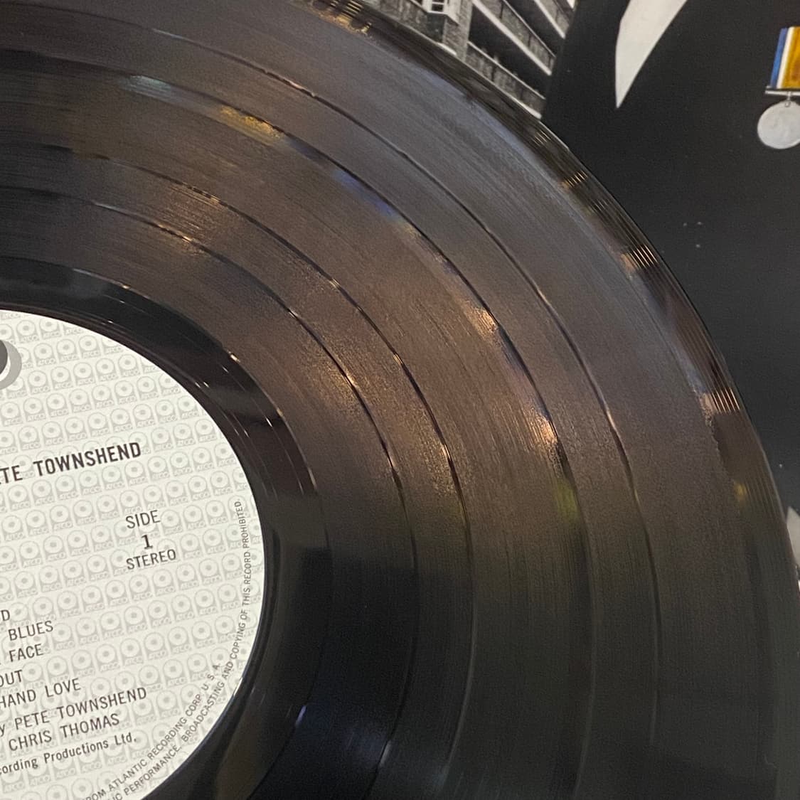 (LP-초민트시리즈) Pete Townshend - White City 상품이미지6