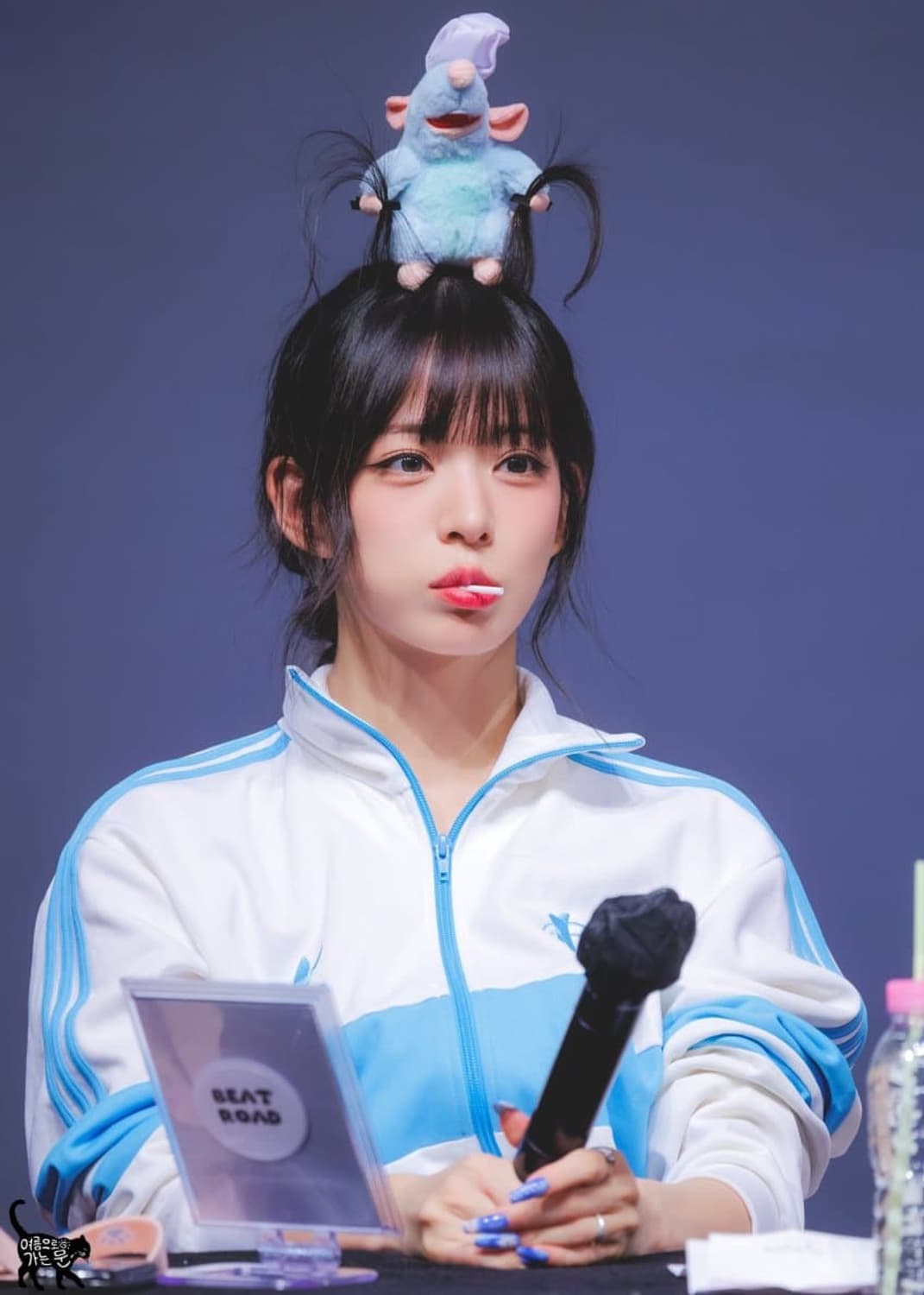 아디다스 파이어버드 마르세유 트랙탑 져지 화이트 소라 상품이미지1