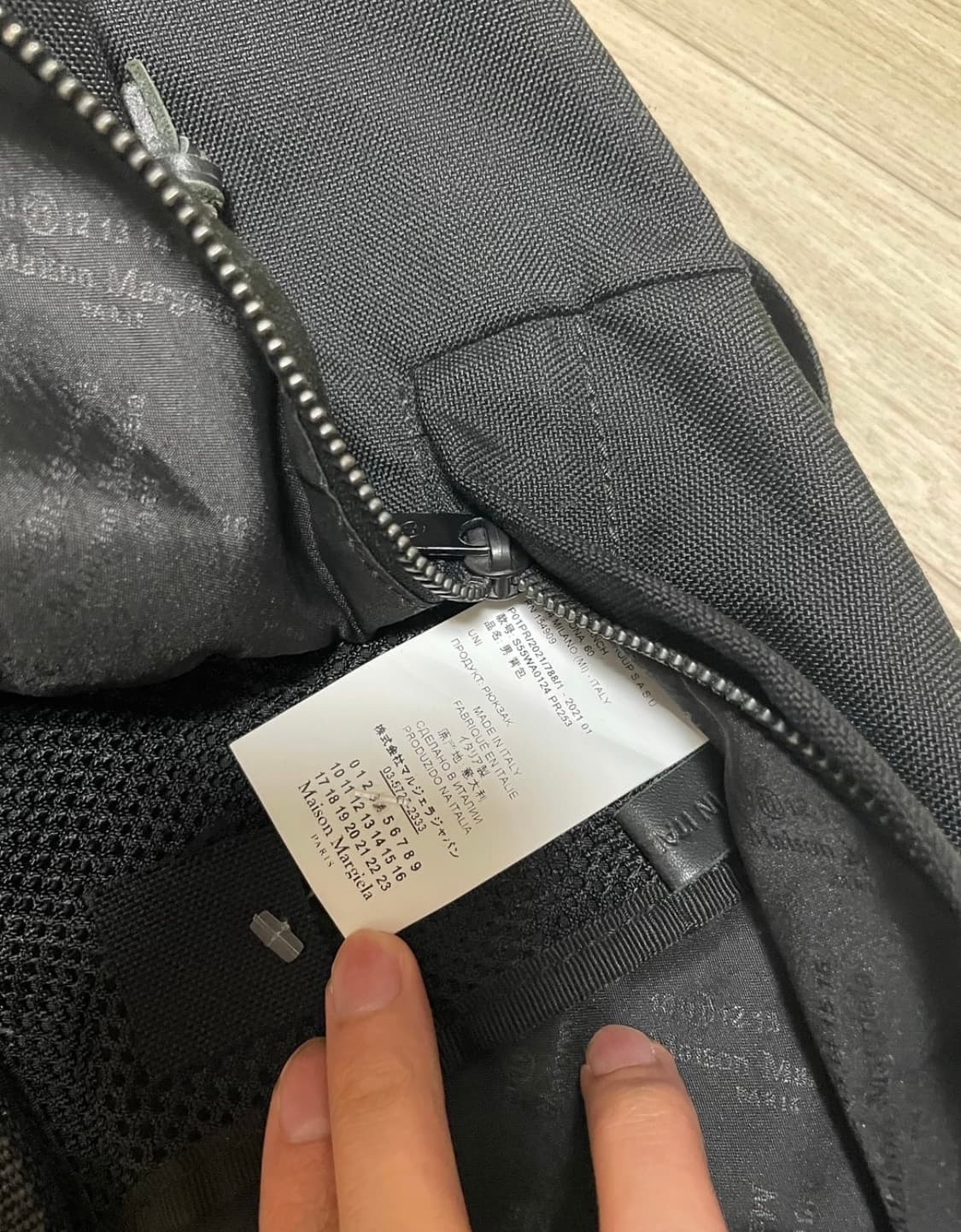 메종 마르지엘라 아이콘 타입 스티치 백팩 상품이미지4