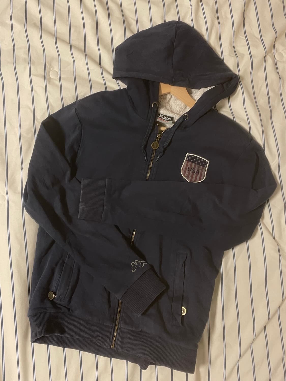 카파 후드집업 빈티지 슬림핏 상품이미지2