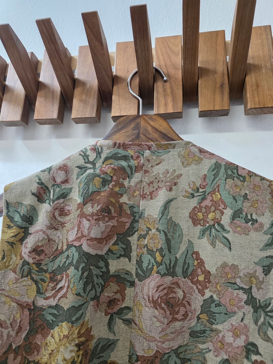 일본빈티지 J TASTE 꽃무늬 조끼 상품이미지6