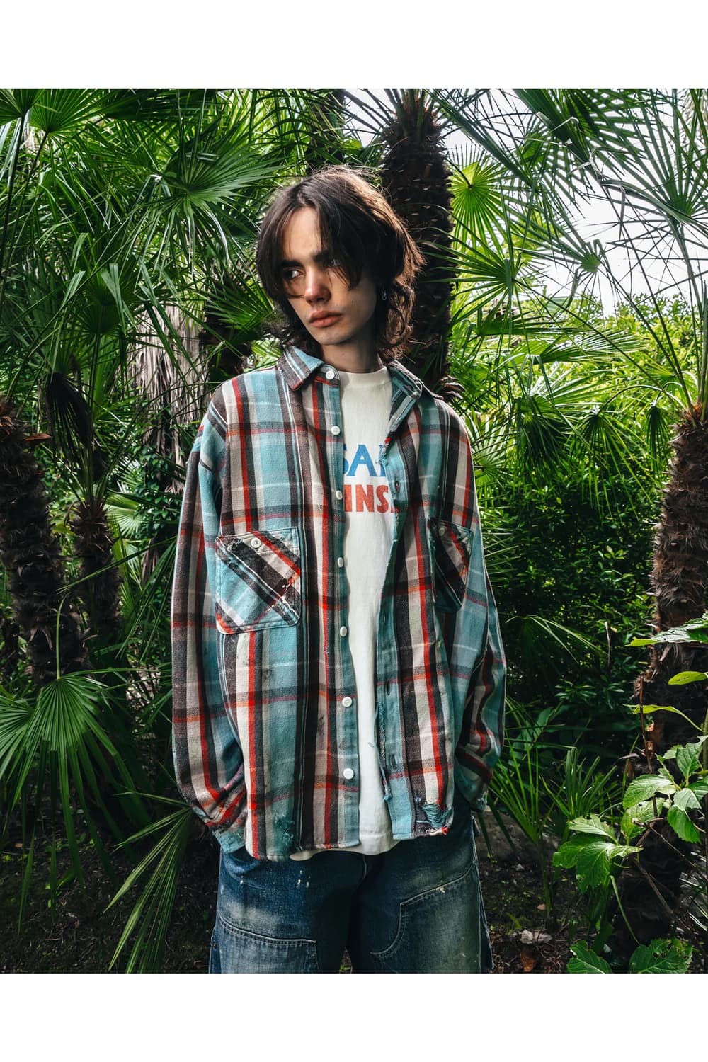 [XL] 세인트미카엘 플란넬 셔츠 상품이미지1