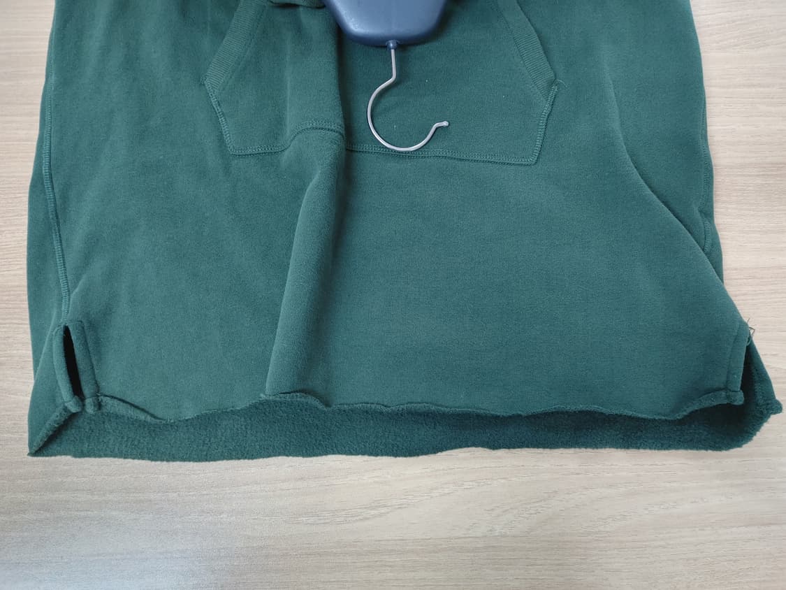 DKNY SPORT 디케이엔와이 여성 안감기모 반팔 롱후드티
 상품이미지5