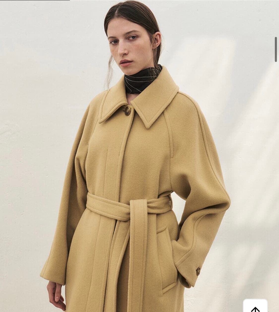 모한 프리미엄 싱글 울코트 버터(옐로우베이지) 상품이미지1