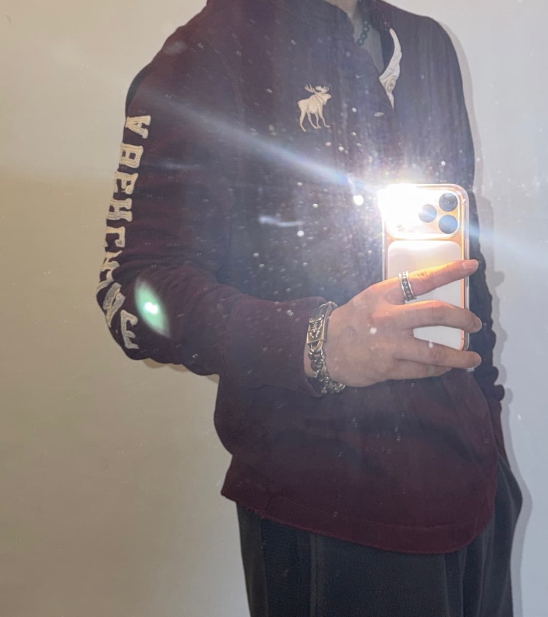 아베크롬비 빈티지 카라 맨투맨 상품이미지1