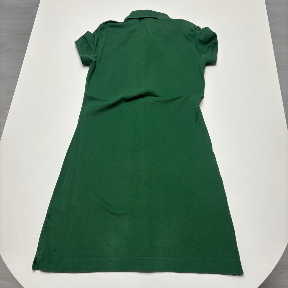 라코스테 피그먼트 그린 크록패치 하프버튼 트임 카라넥 PK 피케 반팔 상품이미지6