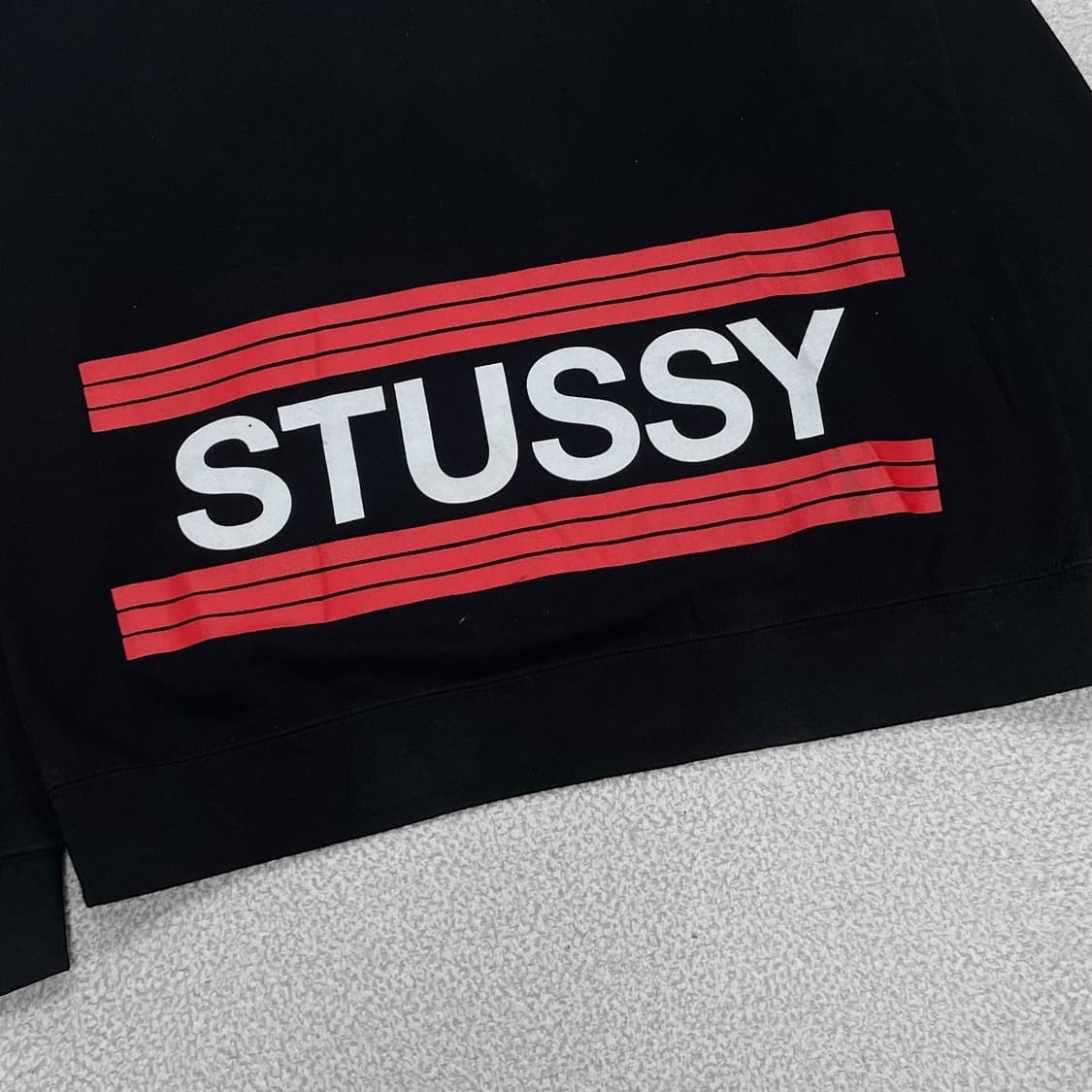 스투시 Stussy N4 1980 후드티 블랙 상품이미지4