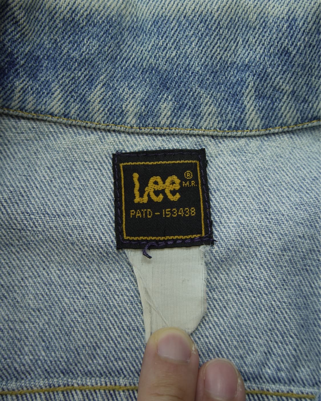 80s Lee 220j 하드 락 카페 데님자켓 Made in USA 상품이미지5