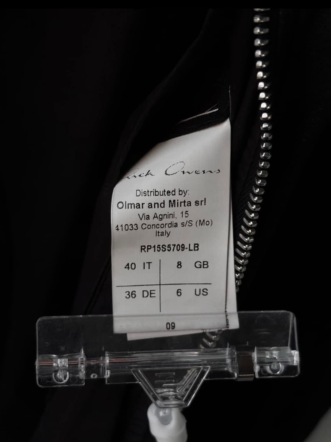 릭오웬스 15ss 램스킨 스웨이드 블루종 상품이미지4