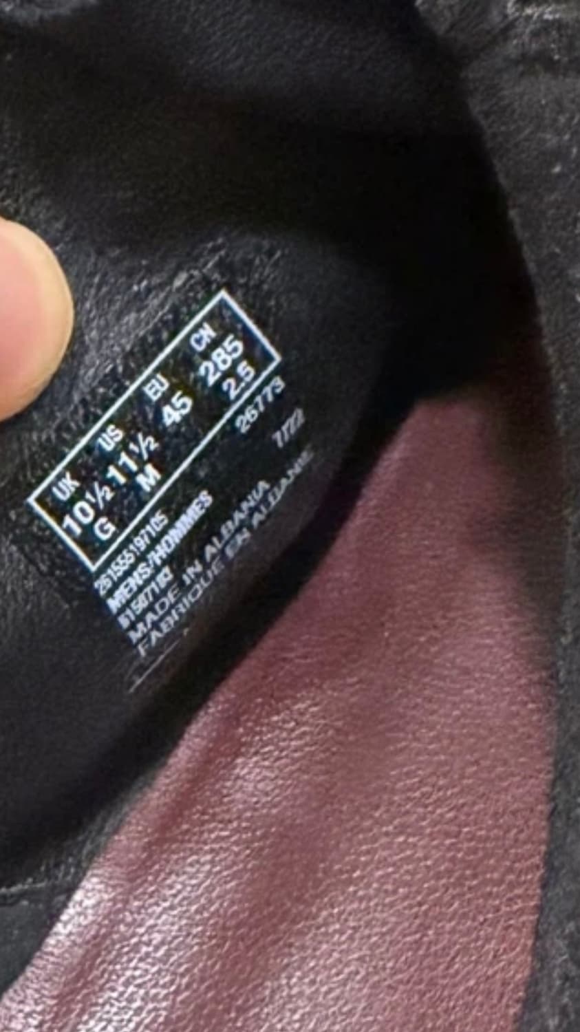 클락스 왈라비 블랙 스웨이드 285 상품이미지4