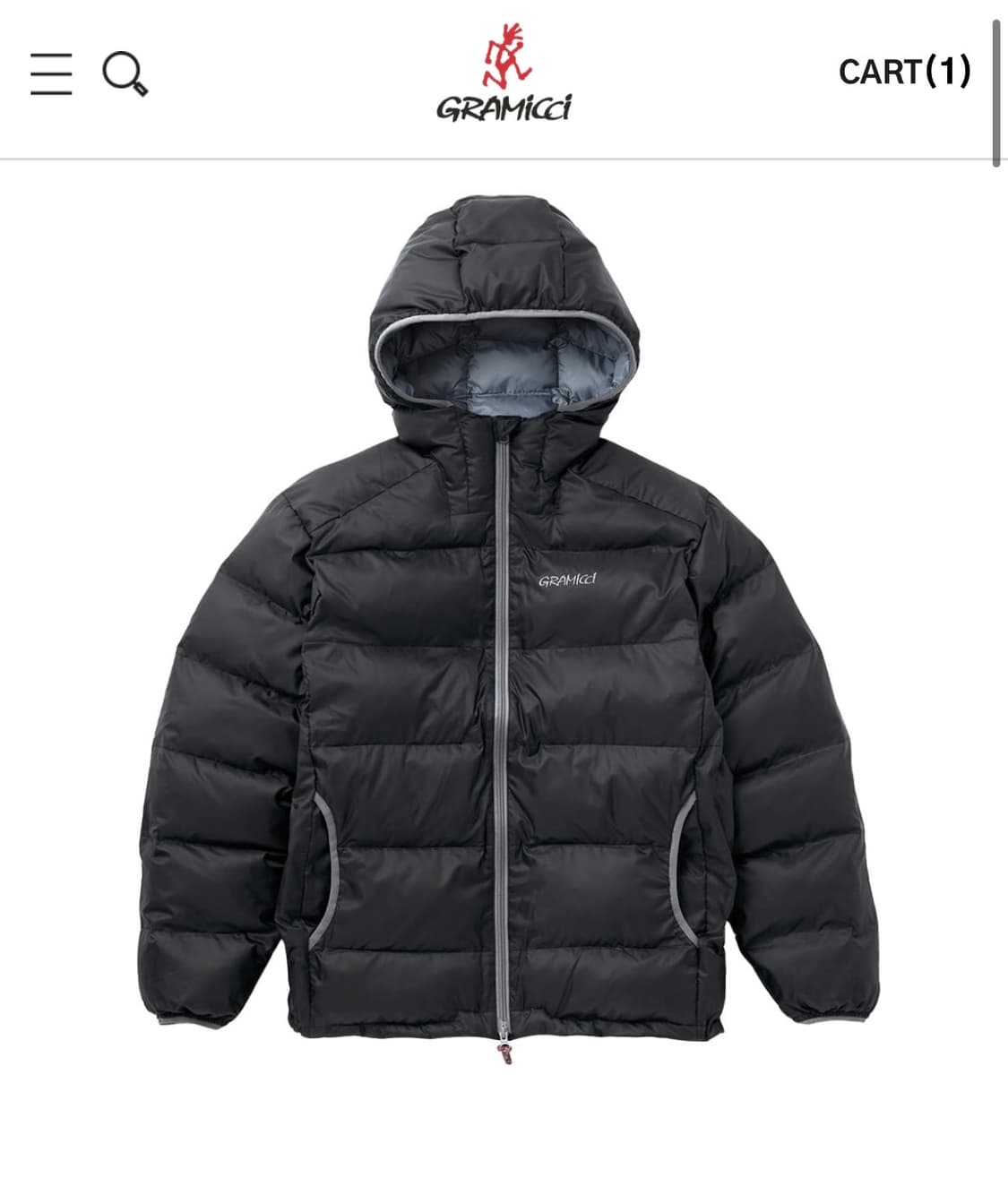 그라미치 캐니언 자켓 블랙 상품이미지1