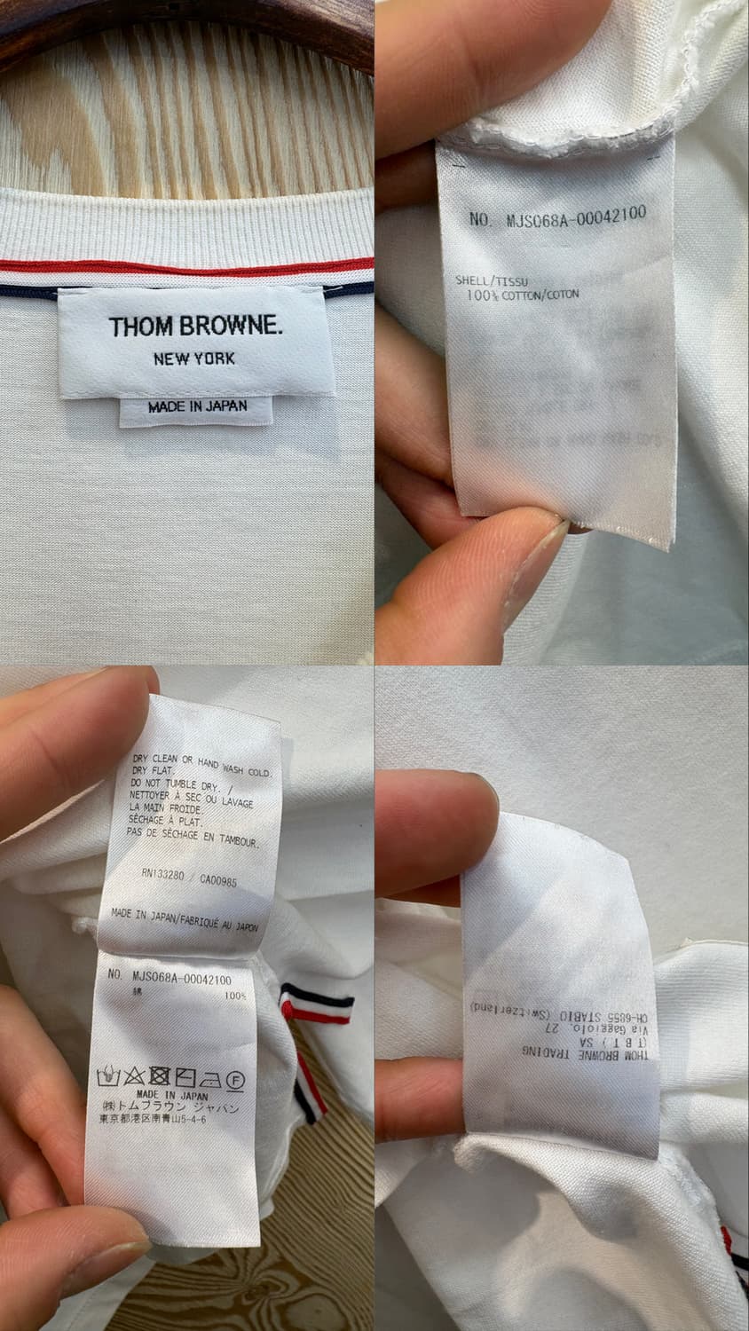 톰브라운 롱 슬리브 상품이미지10