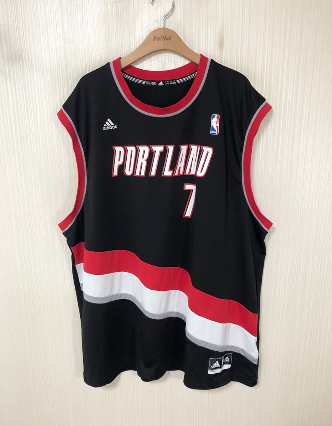 NBA 아디다스 포틀랜드 트레일블레이져스 유니폼 2XL #7 브랜든 로이 상품이미지1