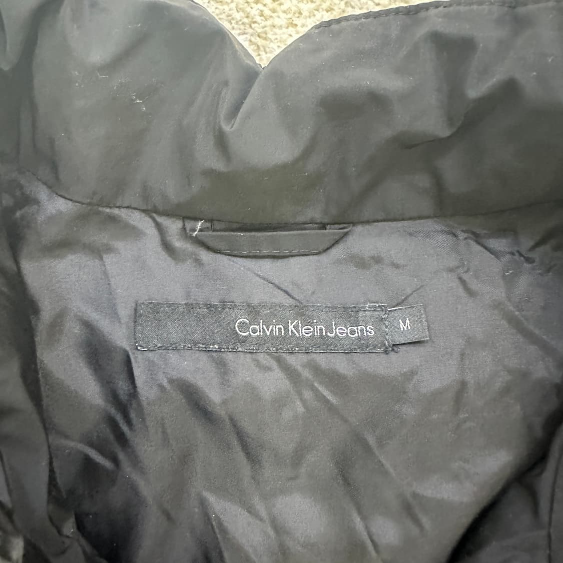 M 켈빈클라인진스 퀄팅 패딩 자켓 0319D 상품이미지2