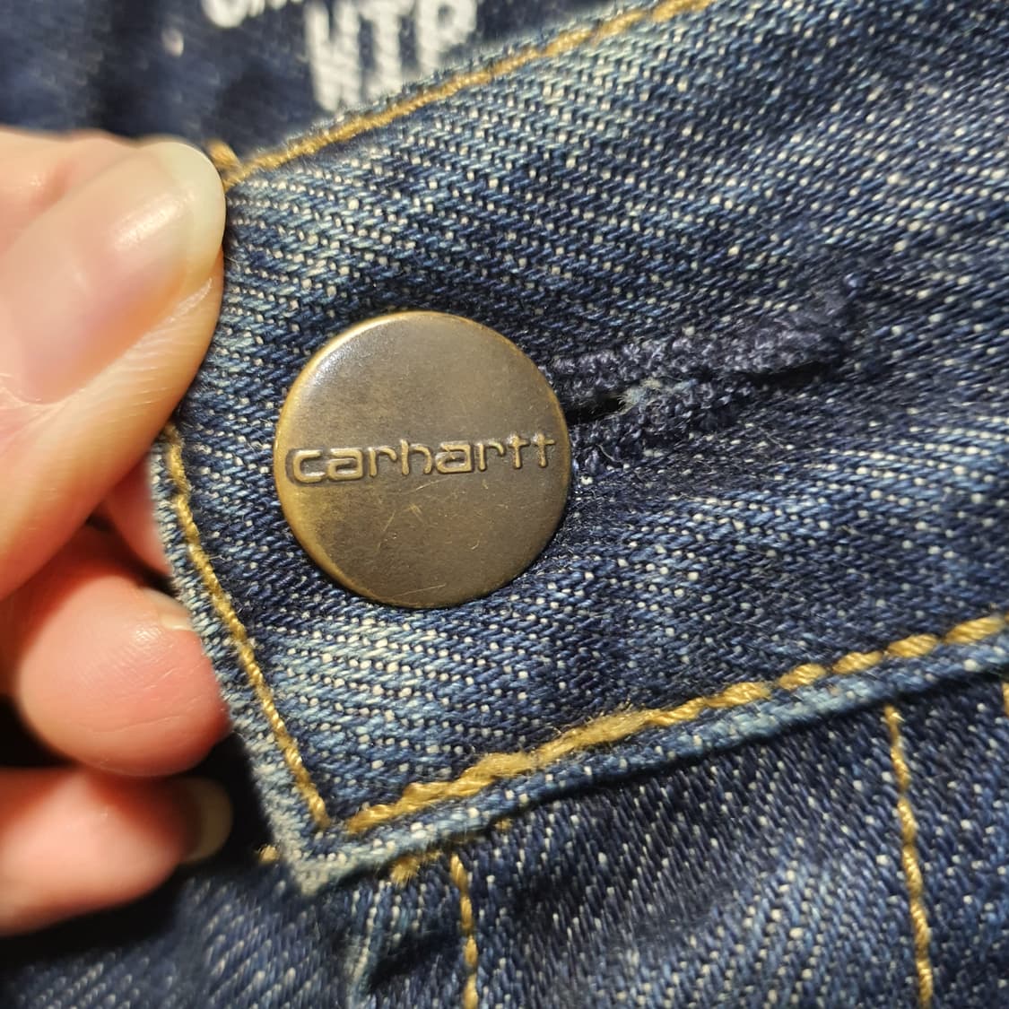칼하트 WIP 데님 청바지  상품이미지4
