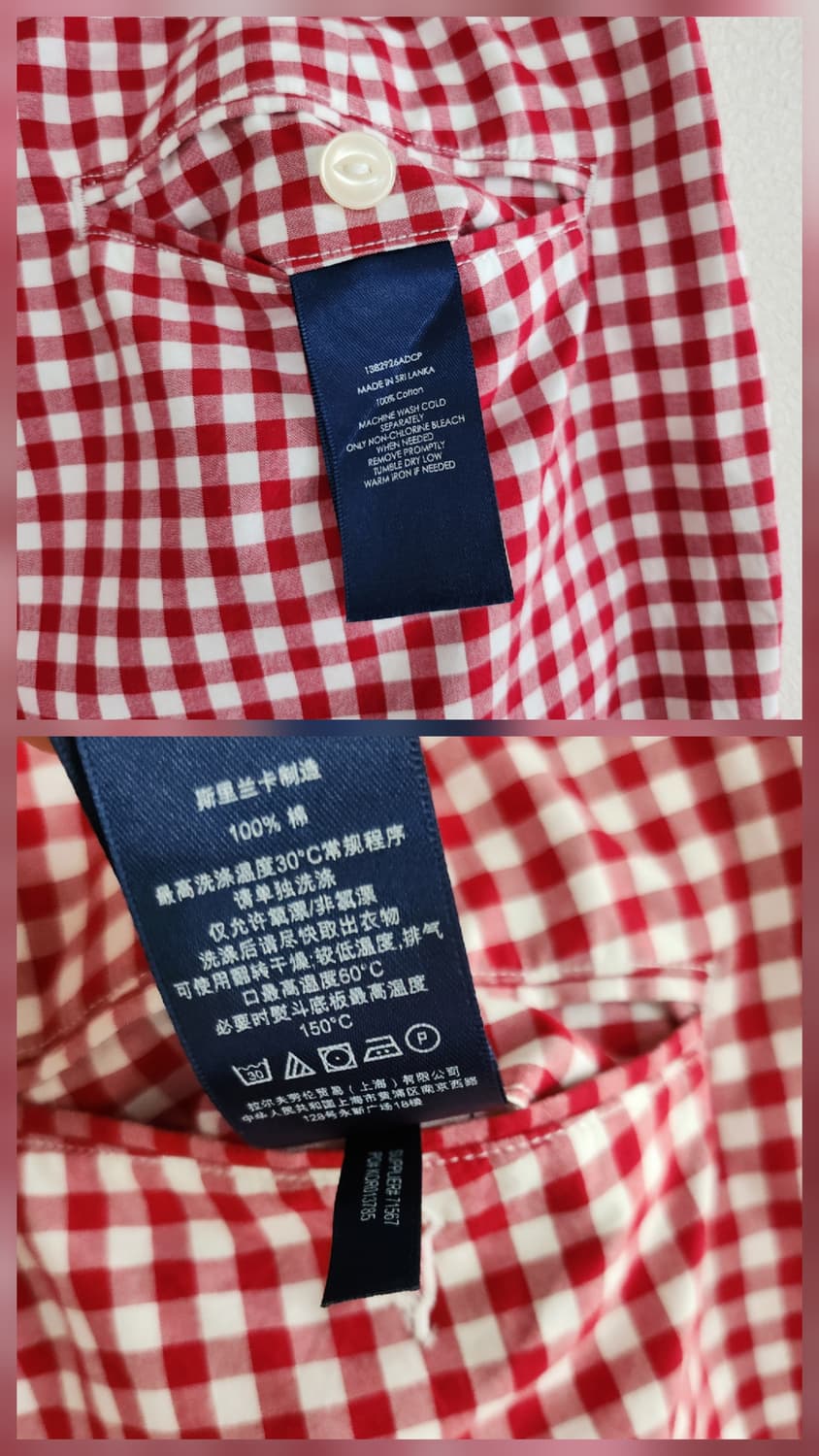 폴로랄프로렌 체크반바지(33 상품이미지9
