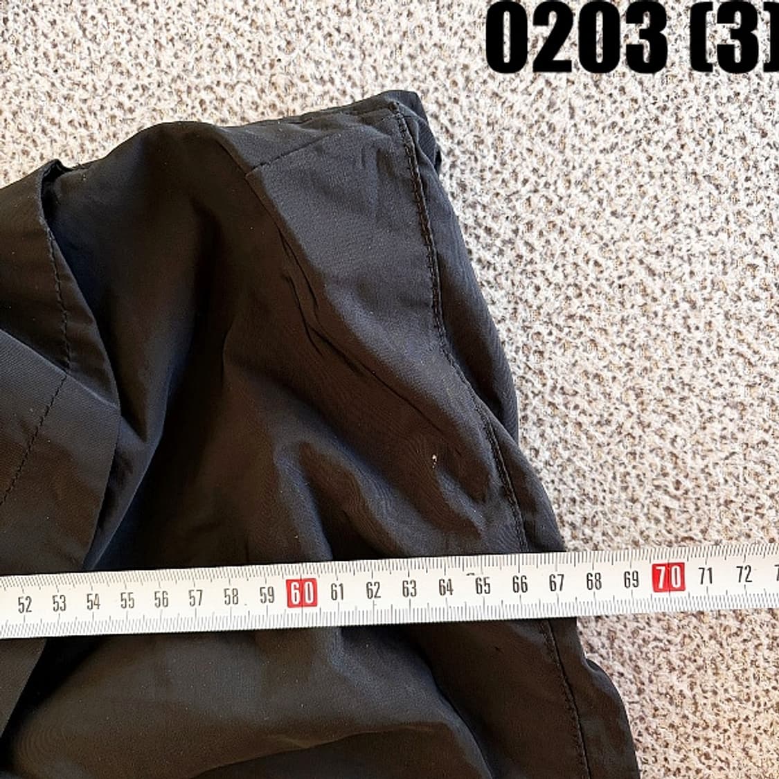 [실측확인] 시슬리 블랙 후드 숏 야상 후드점퍼 상품이미지7