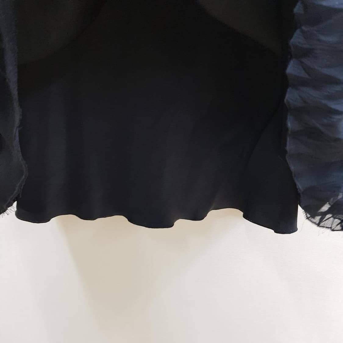 프라다 실크 디테일 슬리브리스 롱 원피스 46사이즈 상품이미지5