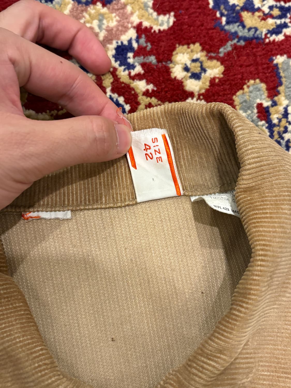 70s Levis 70505 코듀로이 트러커 자켓 상품이미지3