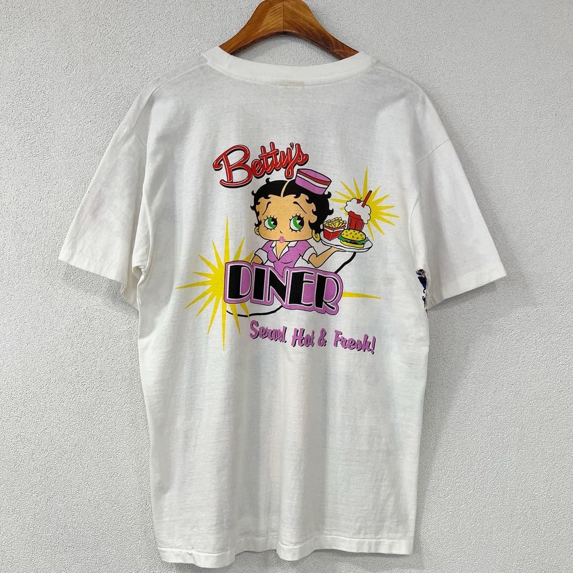 Betty boop print T-shirt 상품이미지5