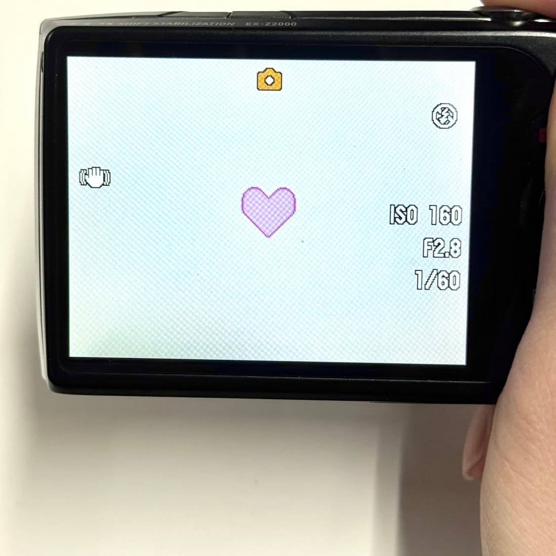 인물 메이크업모드)카시오 엑슬림 Z2000 블랙💝Casio Exilim 상품이미지8