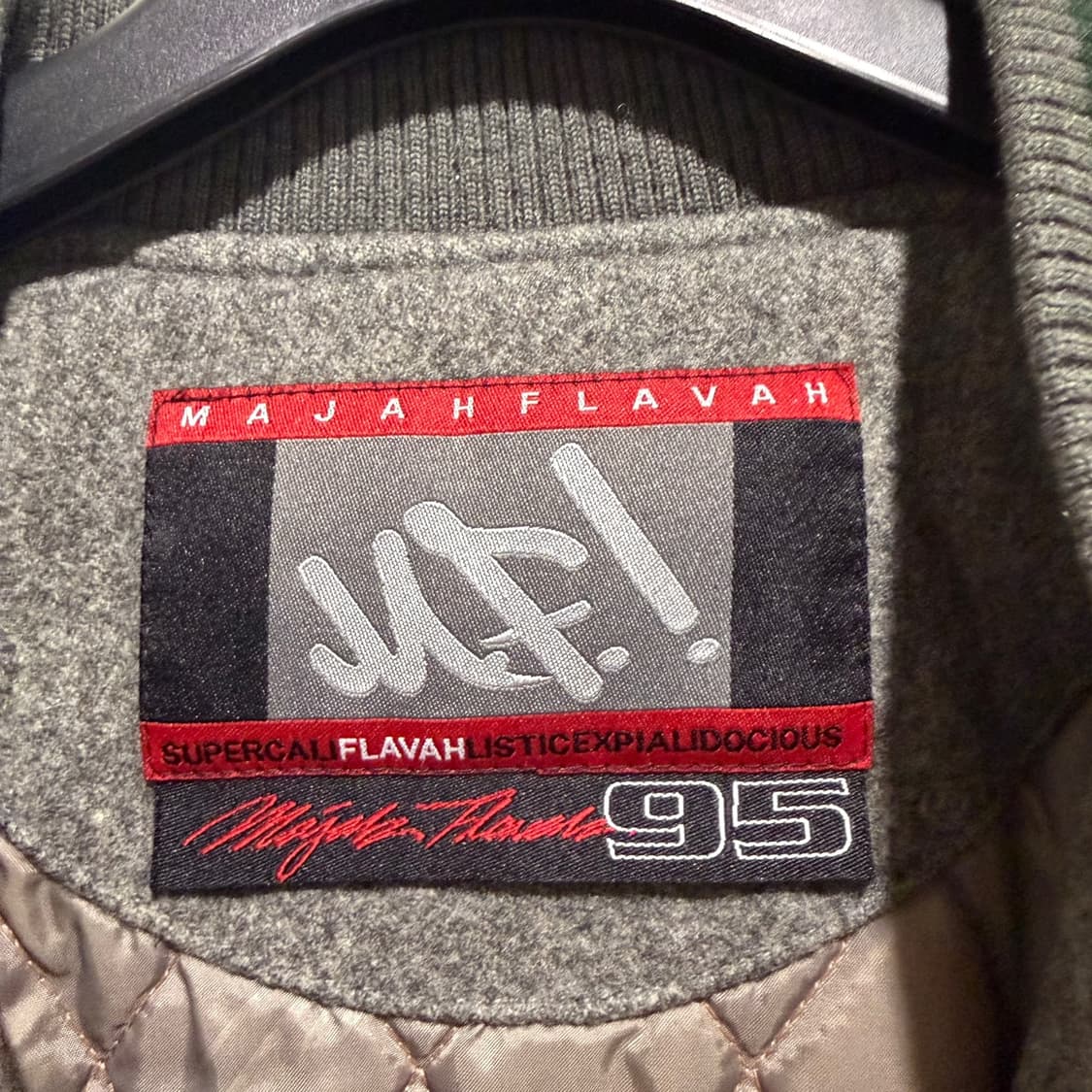 00s 마자플라바 빅로고 올드스쿨 바시티자켓 상품이미지5