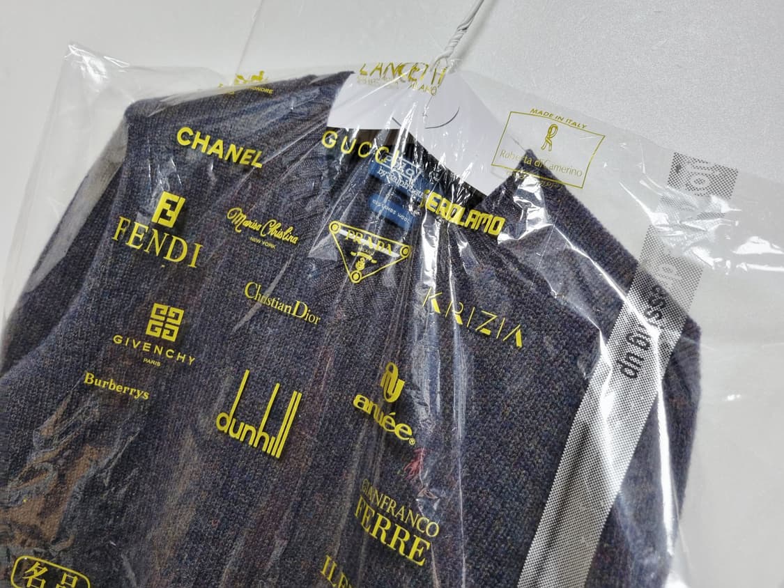 남성 폴로 울 100% 램스울 LAMBS WOOL 모 양모 긴팔 니트 상품이미지1