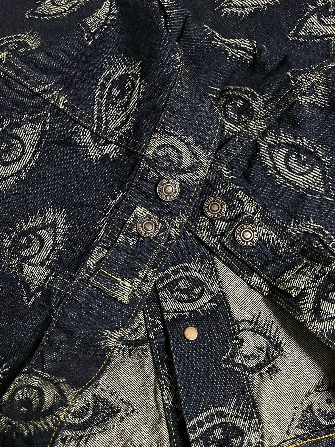 캐피탈 12온즈 스피크이지 데님 써드 자켓 인디고 상품이미지6