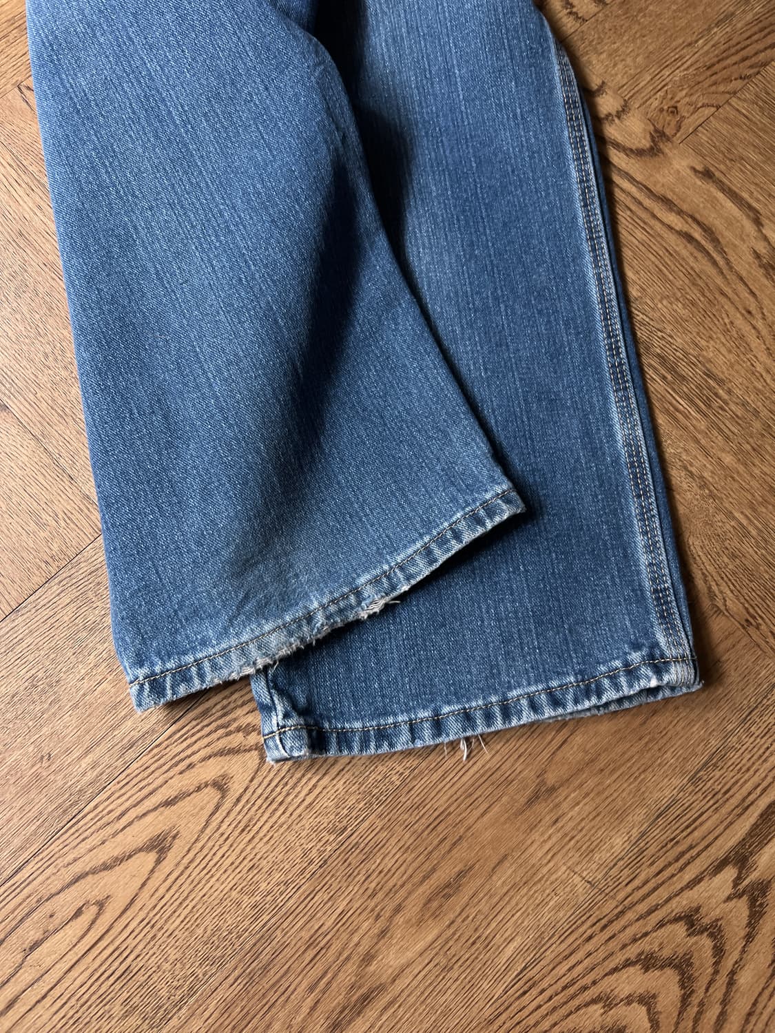 [38]디키즈 USA 미디엄블루 워싱 싱글니 카펜터 워크 데님 팬츠 상품이미지7