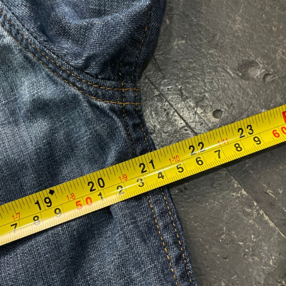 95 트루릴리전 웨스턴 데님 셔츠  상품이미지6