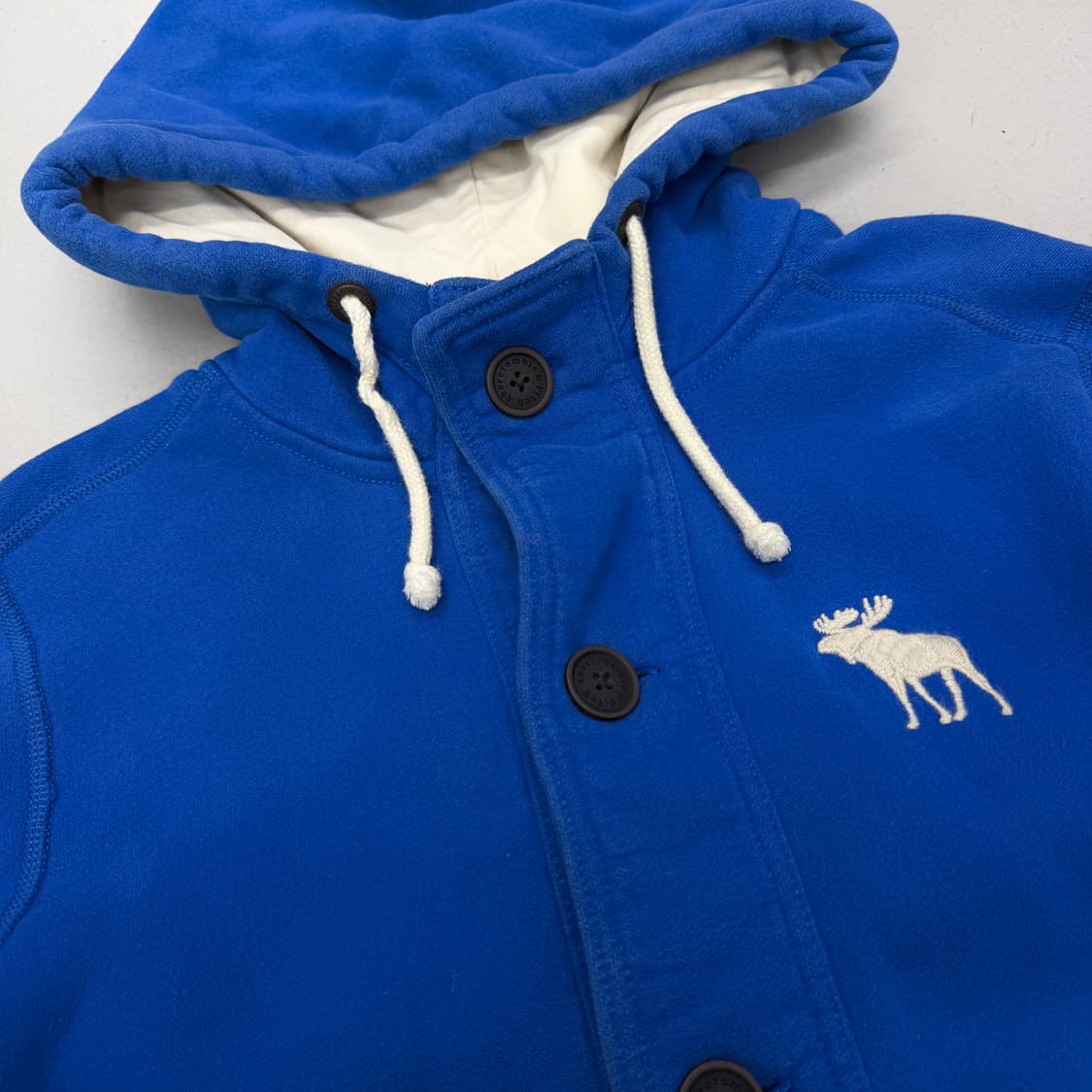 아베크롬비 Y2K 사슴로고 버튼 후드집업 상품이미지3