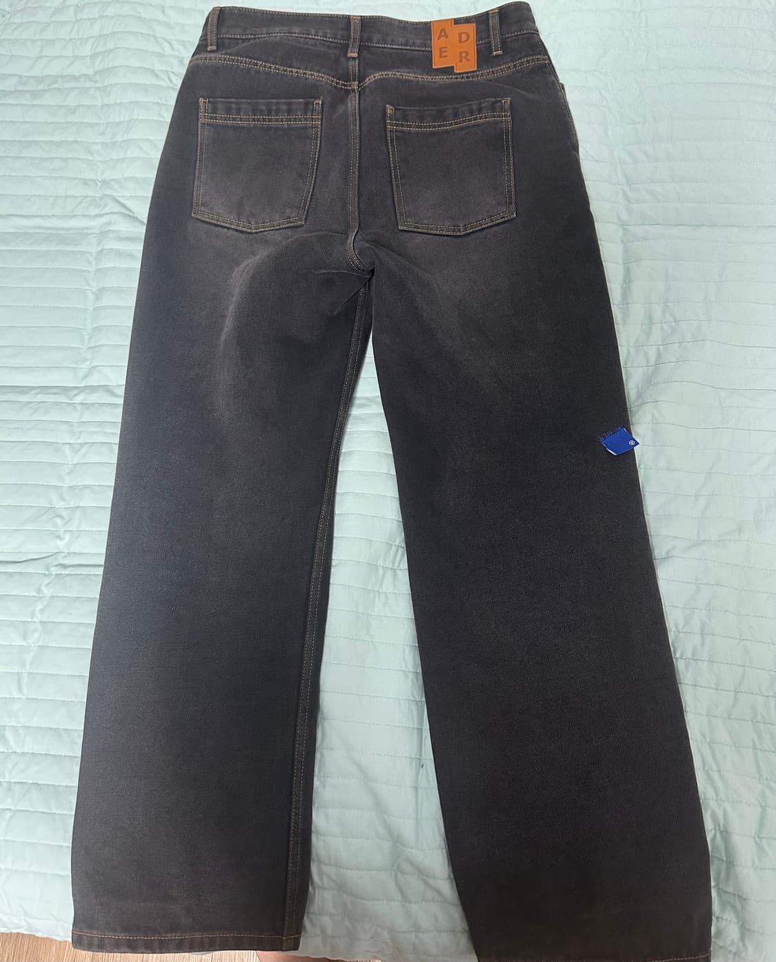 아더에러 시그니피컨트 데님 바지 블랙 M 상품이미지2